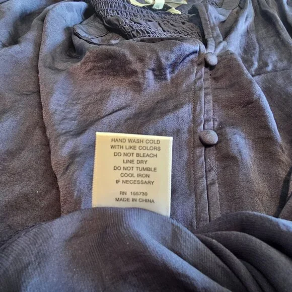 🆕 Rose & Olive Tunic Top Womens 3X Solid Blouse flowy plus size purple mauve - Picture 10 of 16